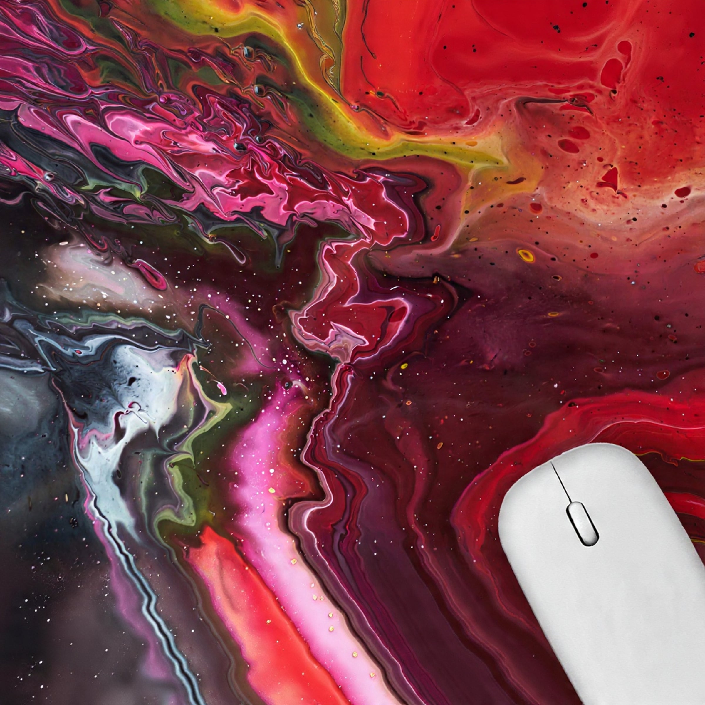 Artich Orange Shaded Abstract